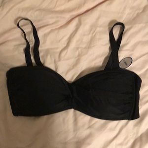 Swimsuits for All Black Bikini Top NWT Size 18